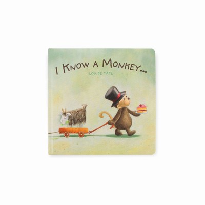 Jellycat I Know A Monkey Books Australia | 948312AVO